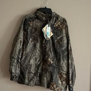 NWT Camouflage Hooded Jacket